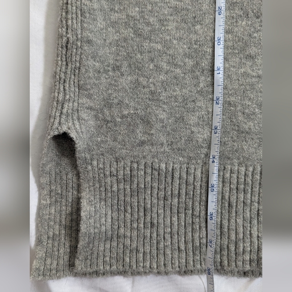 J. Crew turtleneck sweater dress Grey xs - Picture 2 of 7